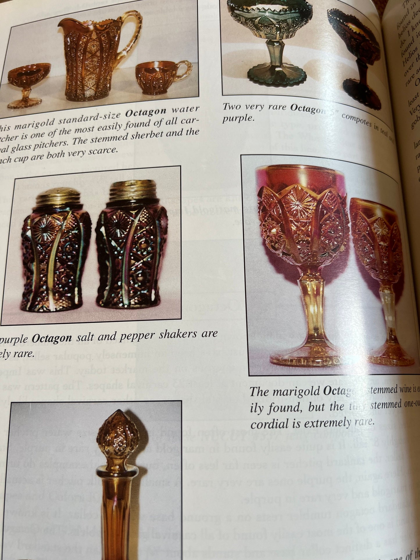 Imperial Carnival Glass Identification and Value Guide, by Carl O. Burns, Glass Art Book, Carnival Glass Guide, Lover Antiques and Vintage