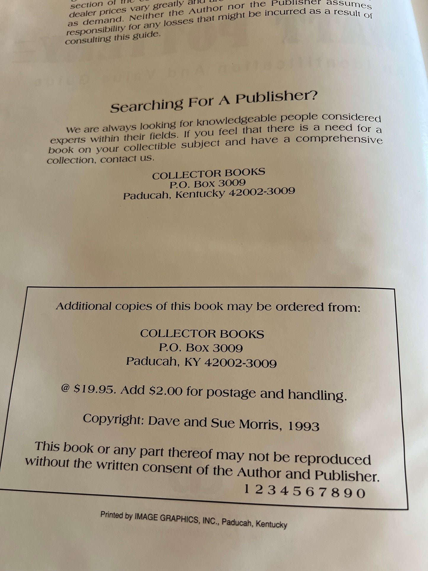 Watt Pottery Book, Identification and Value Guide, Banded Watt Ware, by Sue and Dave Morris, Hardcover Book, Lover Antiques