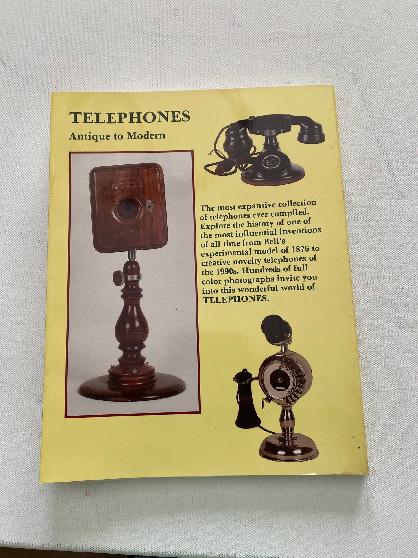 Telephones Antique to Modern A Collector’s Guide Book, by Kate E. Donner, Lover Antiques and Vintage