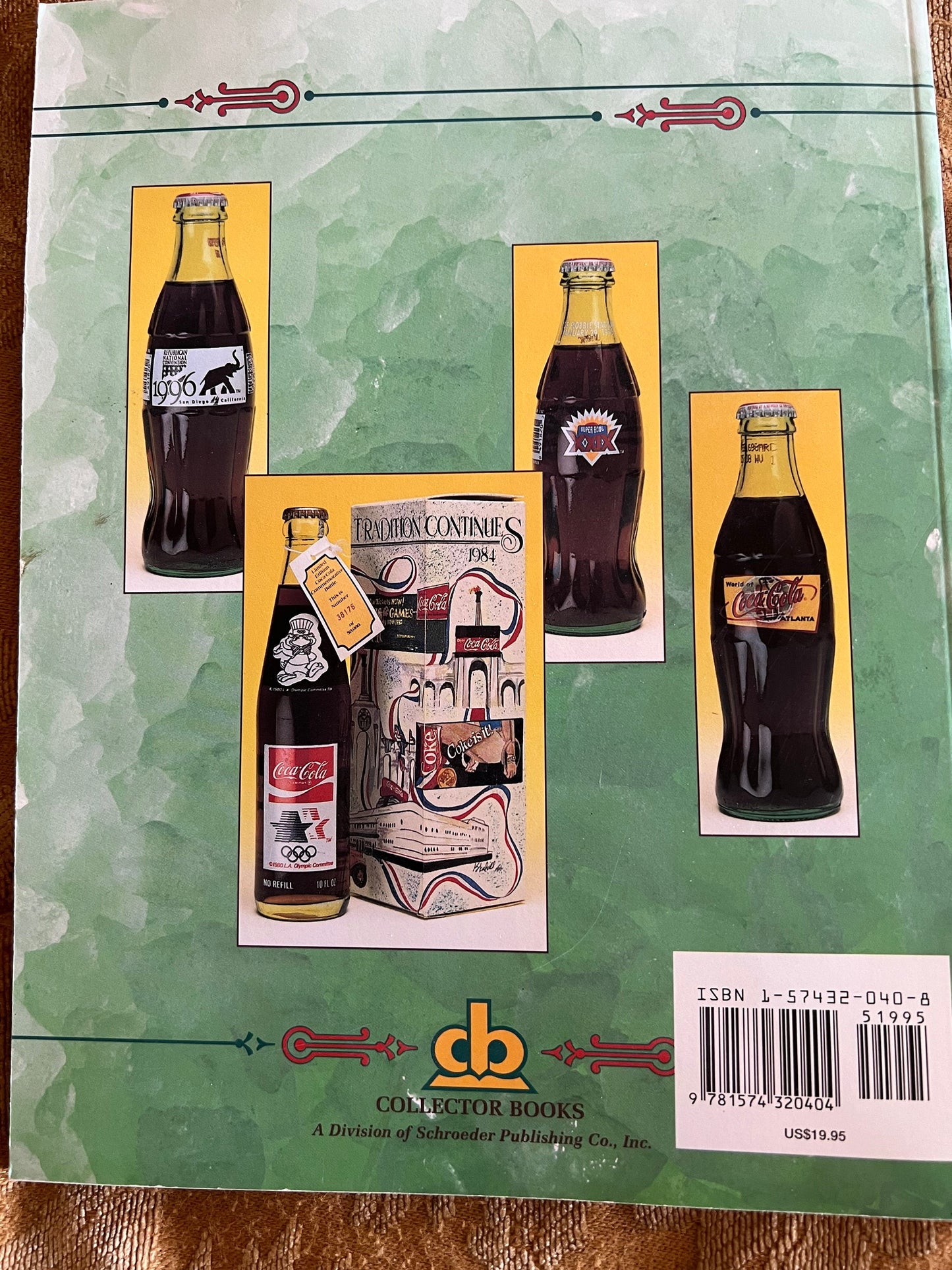 Coca Cola Commemorative Bottles Identification and Price Guide Book, by Bob and Debra Henrich, Lover Antiques and Vintage