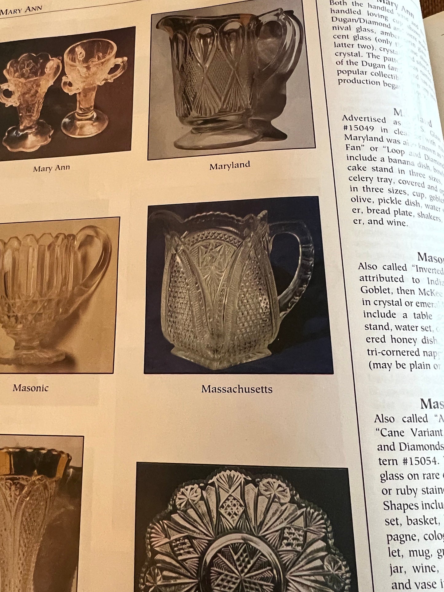 Standard Encyclopedia of Pressed Glass 1860-1930 Identification & Values Guide Book, Bill Edwards Mike Carwile, Lover Antiques and Vintage