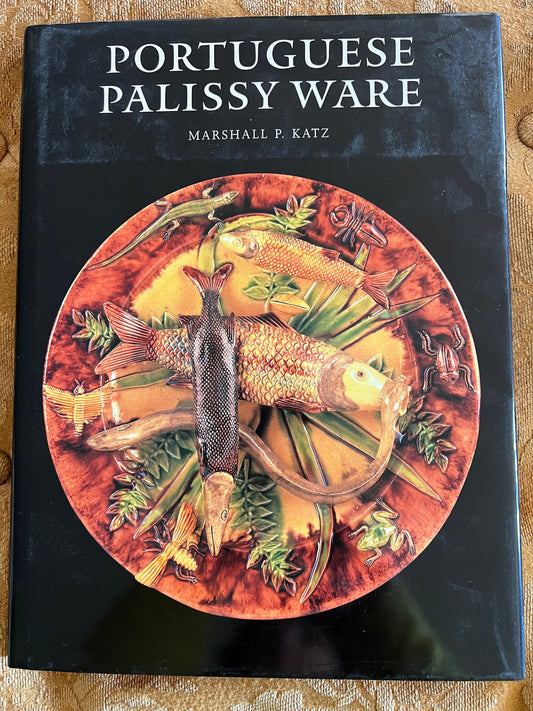 Portuguese Palissy  Ware Book, by Marshall P. Katz, Ceramic Ware by Bernard Palissy, 3-Dimensional Ceramic Art, Lover Antiques and Vintage