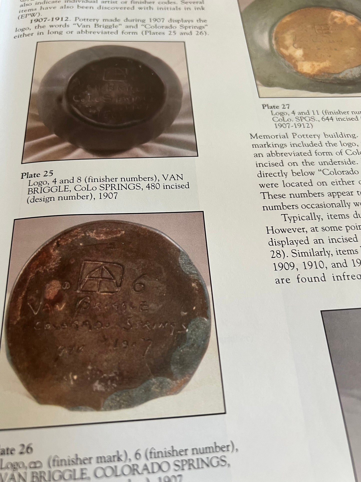 The Collector’s Encyclopedia of VanBriggle Art Pottery An Identification & Value Guide Book, Lover Antiques and Vintage