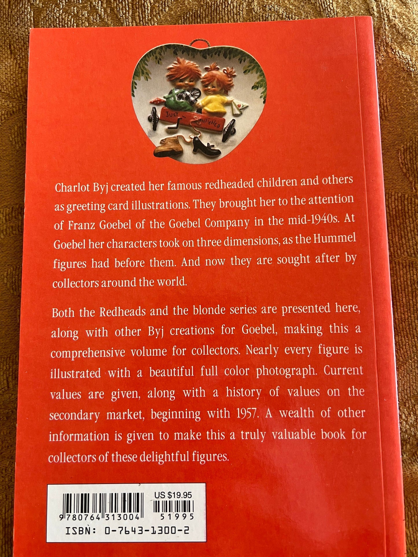 An Unauthorized Guide to Goebel Figurines and Prints Book, by Charlotte Byj, Redhead Goebel Book, Lover Antiques and Vintage