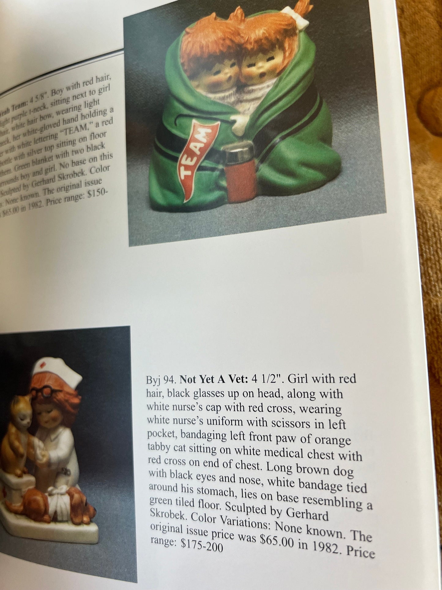 An Unauthorized Guide to Goebel Figurines and Prints Book, by Charlotte Byj, Redhead Goebel Book, Lover Antiques and Vintage