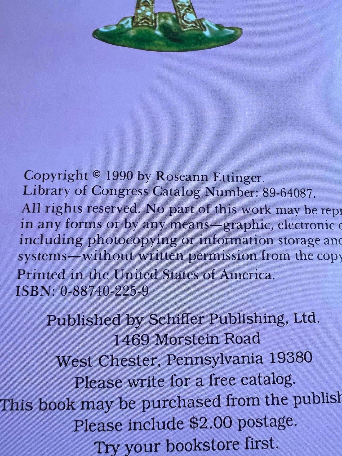 Popular Jewelry 1840-1940 Guide Book, by Roseann Ettinger, Original from 1990, Costume Jewelry Book, Lover Antiques and Vintage