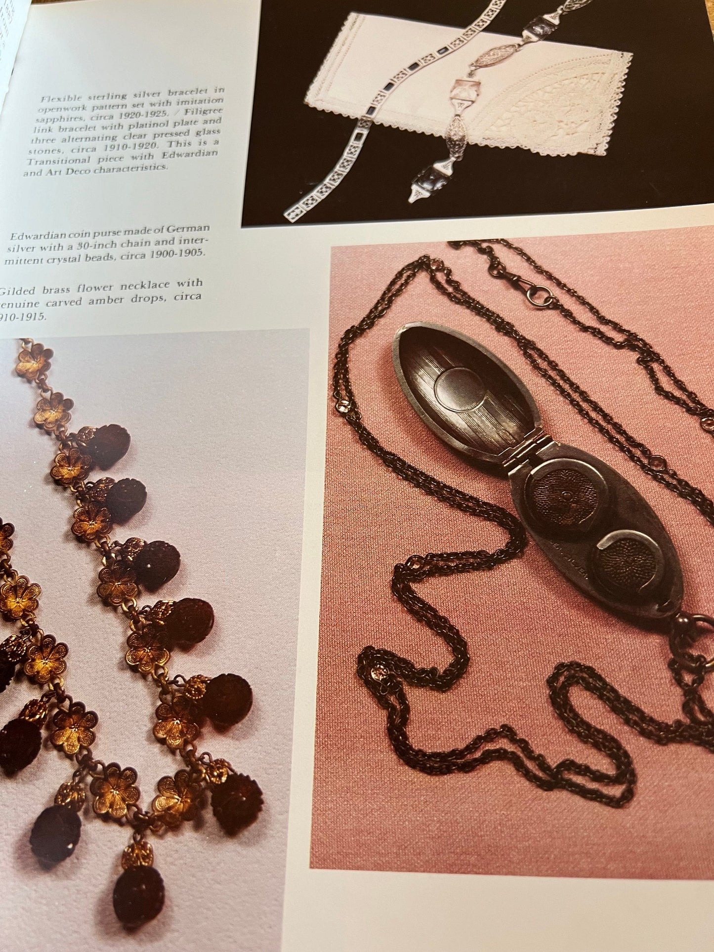 Popular Jewelry 1840-1940 Guide Book, by Roseann Ettinger, Original from 1990, Costume Jewelry Book, Lover Antiques and Vintage