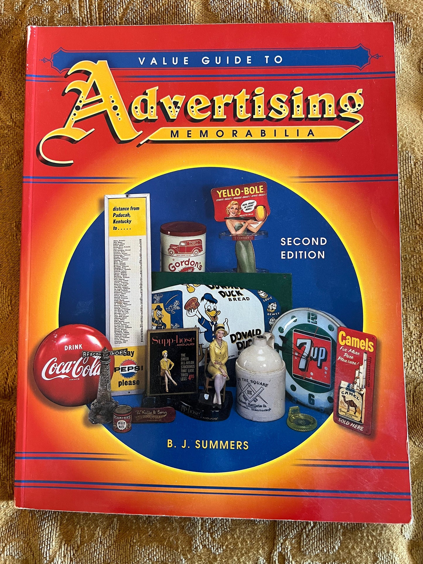 Value Guide to Advertising Memorabilia Book, Second Edition, by BJ Summers, Lover Antiques and Vintage