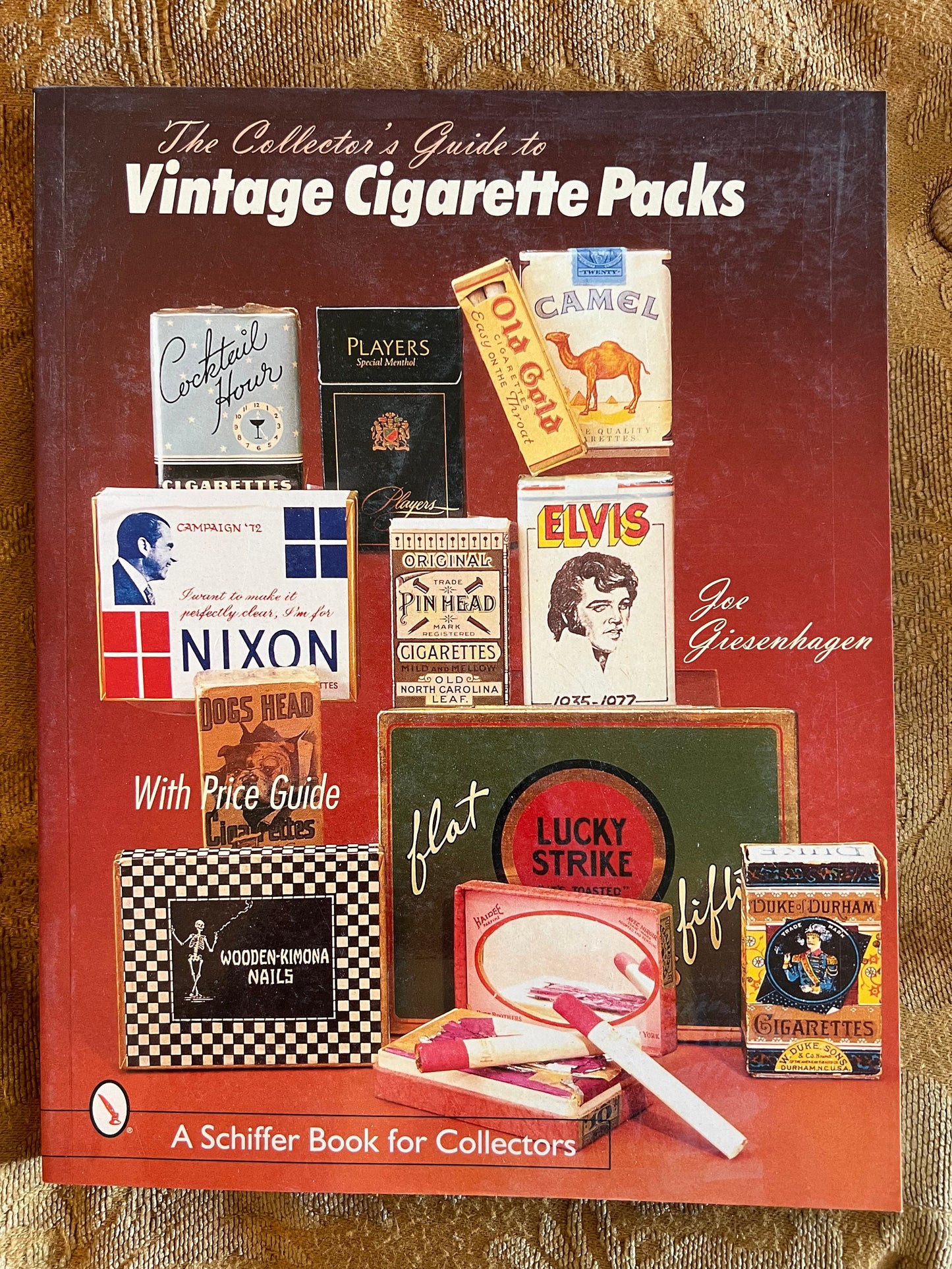 The Collector’s Guide to Vintage Cigarette Packs Book, by Joe Giesenhagen, Lover Antiques and Vintage