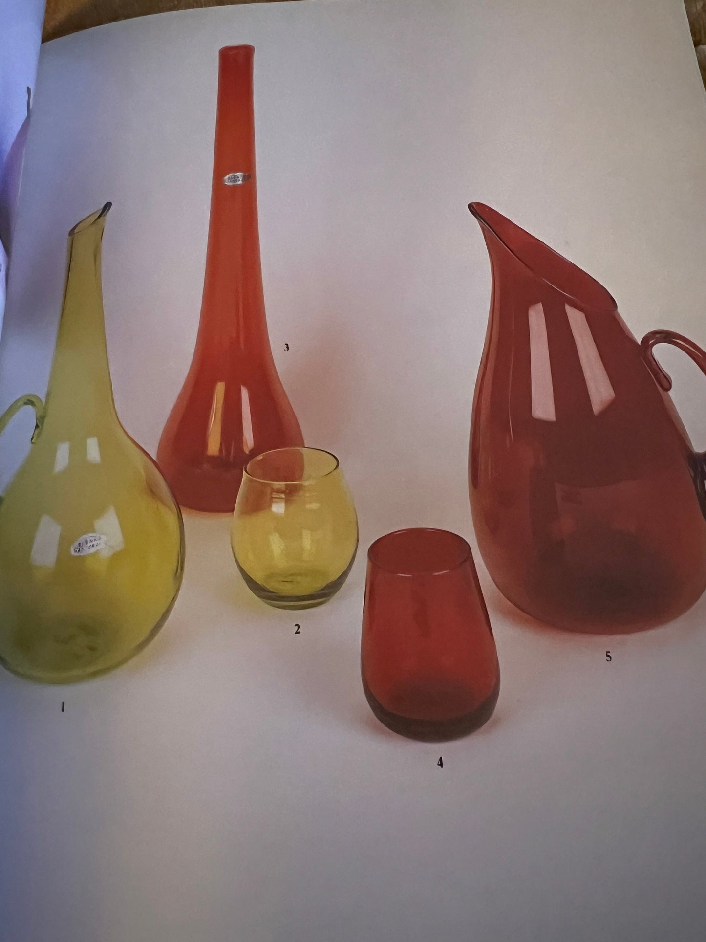 Vintage Blenko Glass 1930-1953 Book by Eason Eige and Rick Wilson Glass Art Guide Book Lover Antiques and Vintage