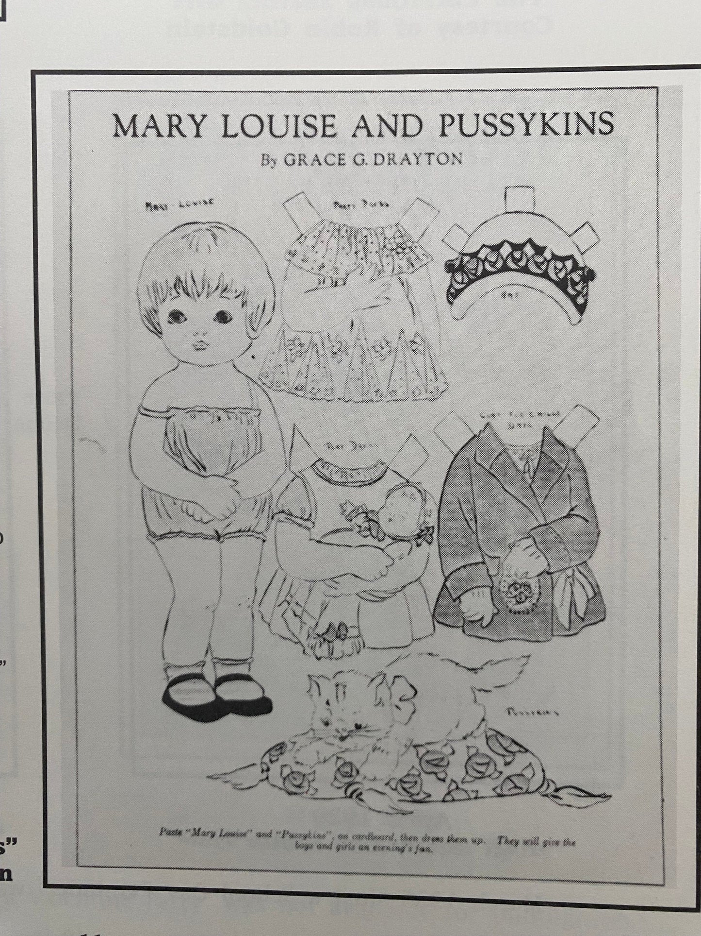 A Collector’s Guide to Magazine Paper Dolls Book, An Identification & Value Guide, By Mary Young, Lover Antiques and Vintage
