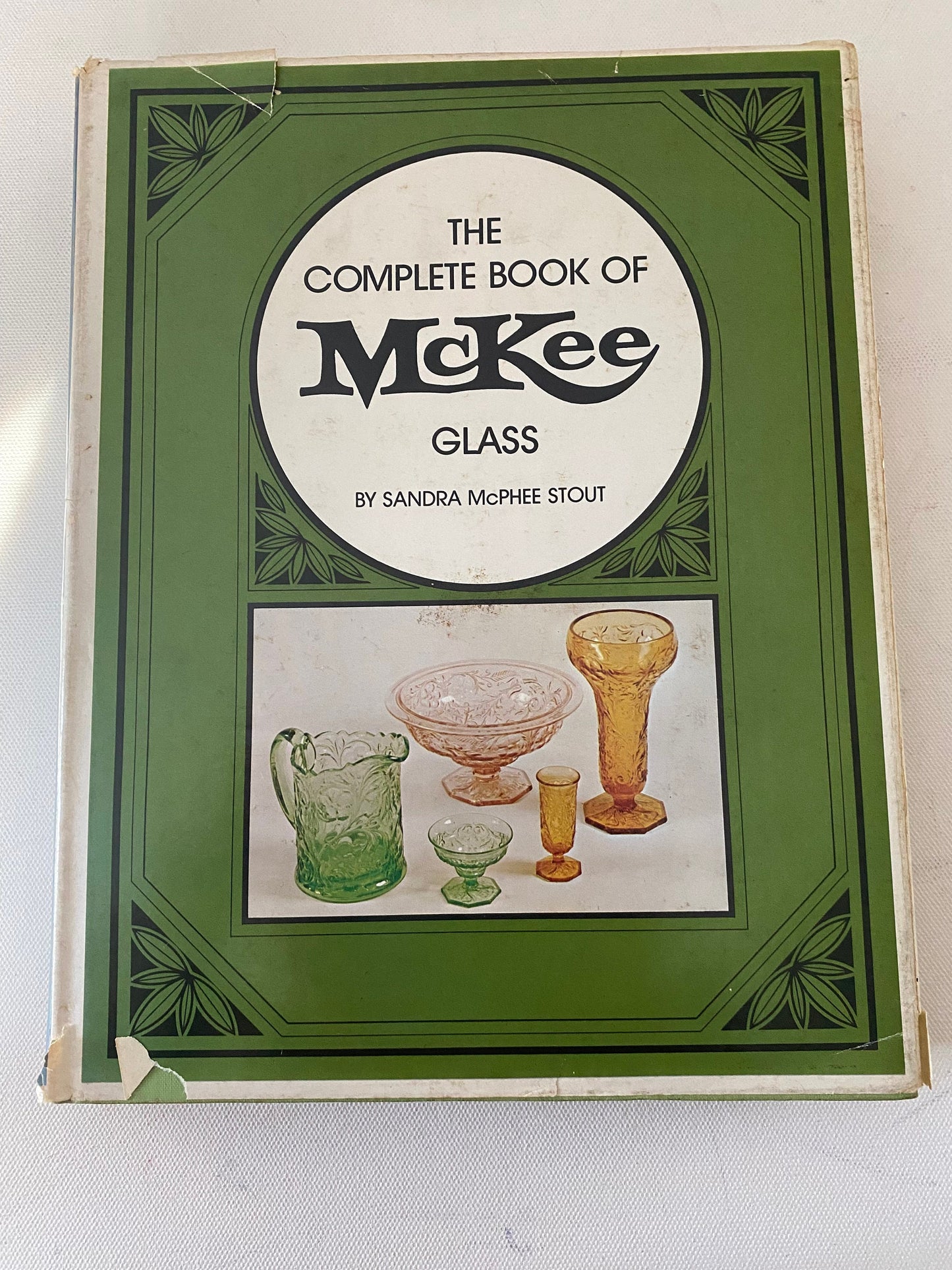 The Complete Book of McKee Glass Book, by Sandra McPhee Stout, Lover Antiques and Vintage