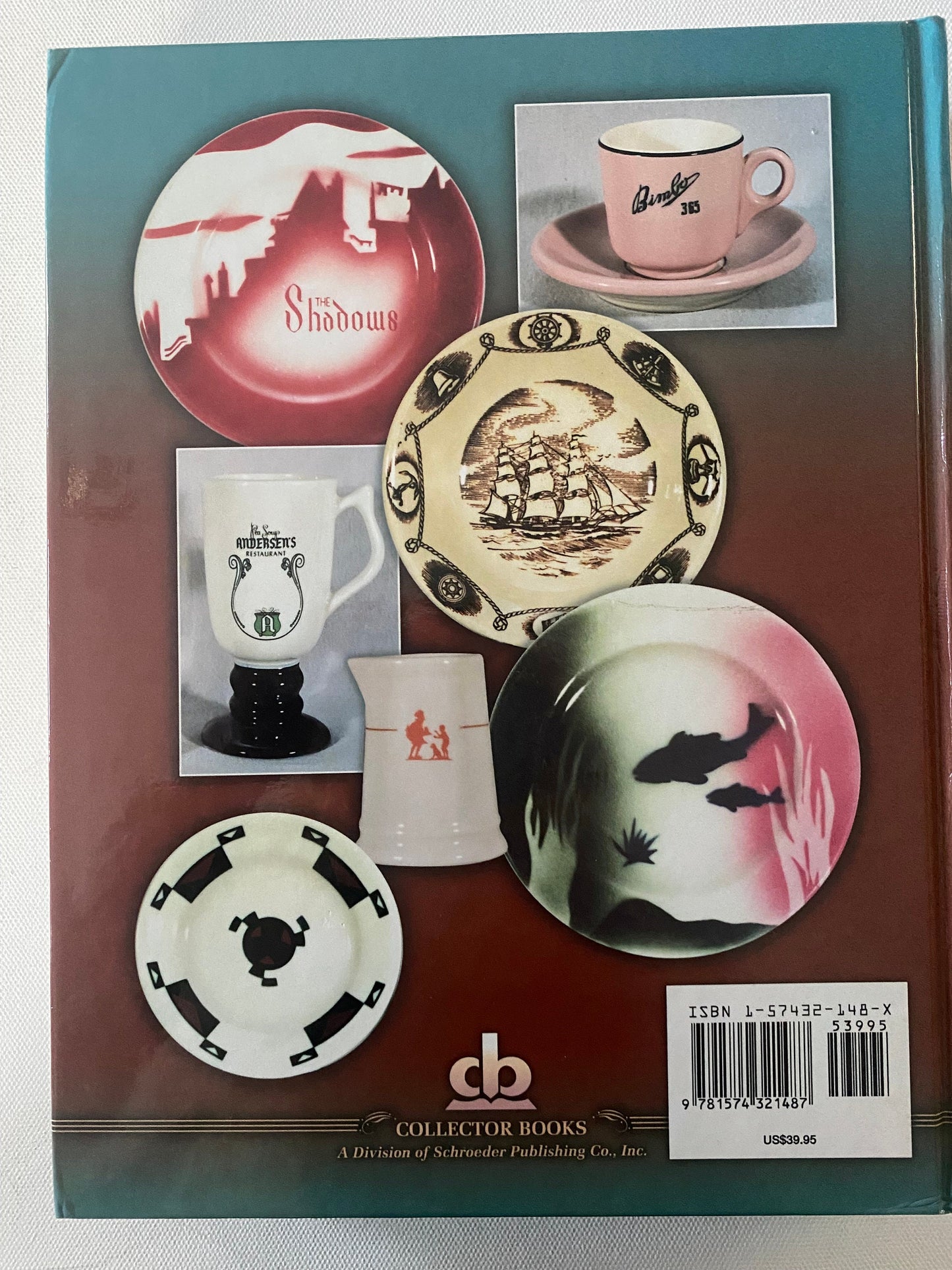 Restaurant China Volume 2 Book, Identification & Value Guide for Restaurant, Airline, Ship and Railroad Dinnerware Book, Lover Antiques