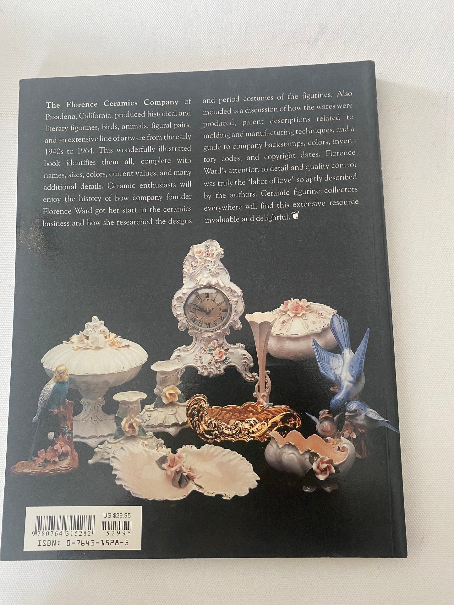 The Complete Book of Florence Ceramics, Ceramic Book Guide, by Barbara S. Kline, Margaret C. Webrspaun and Jerry Kline, Lover Antiques
