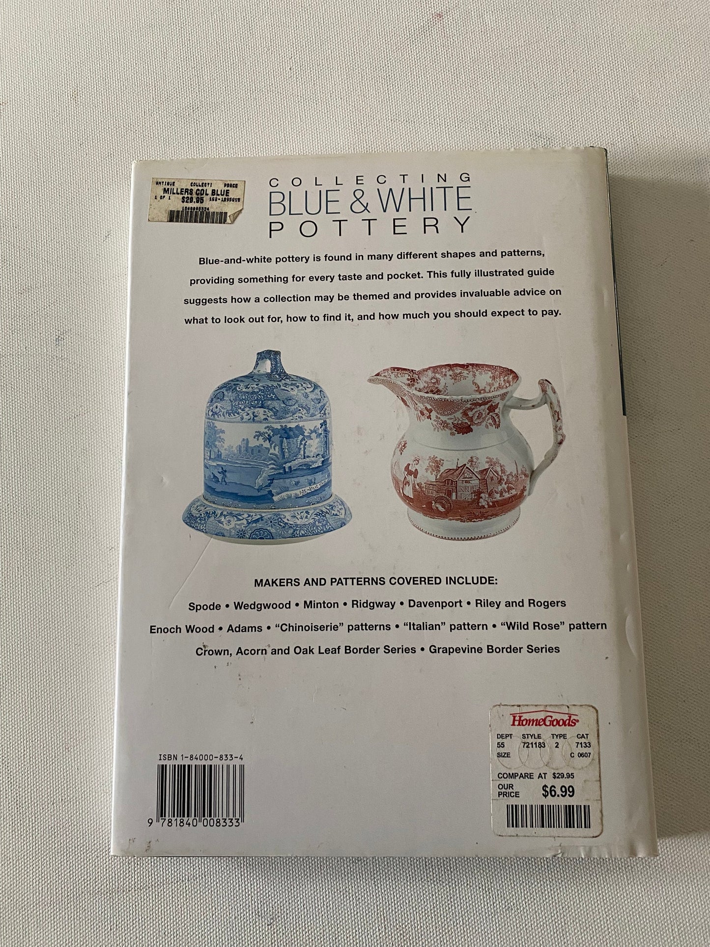 Miller’s Collecting Blue & White Pottery Book, by Gillian Neale, Lover Antiques and Vintage