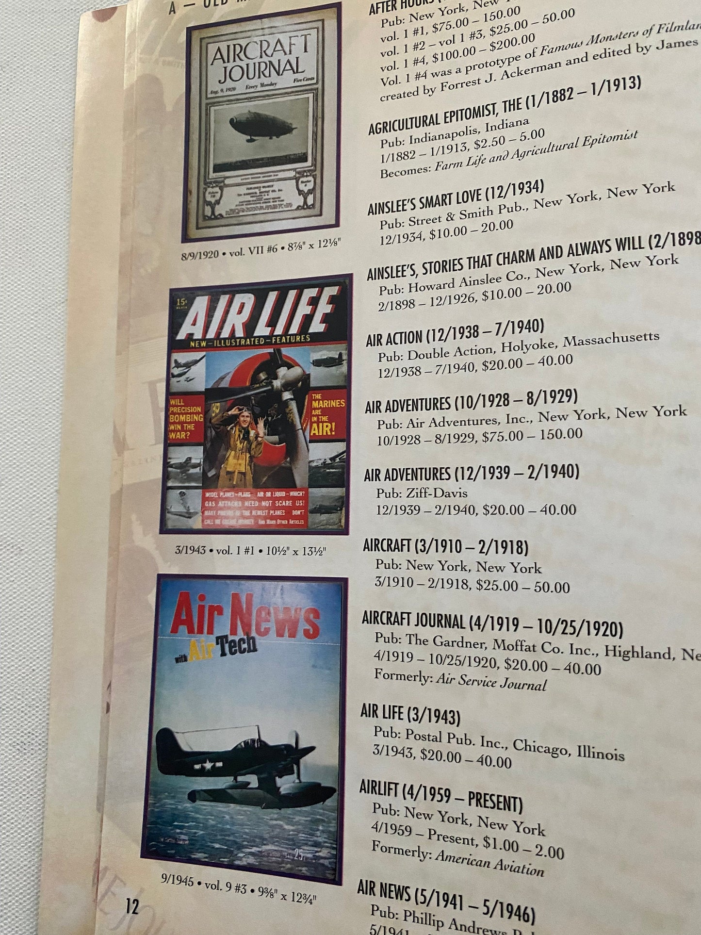Old Magazines Identification & Value Guide Book, Second Edition, by Richard E. Clear, Lover Antiques and Vintage