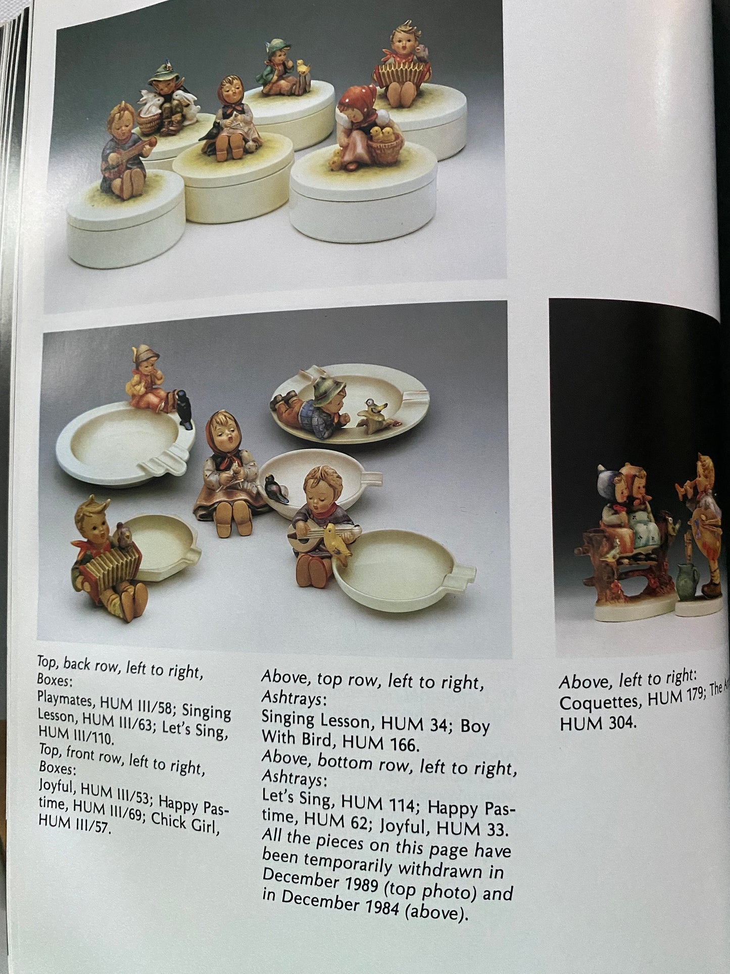 The M.I. Hummel Album Book, The Golden Anniversary Album Book, Hummel Book Guide, Lover Antiques and Vintage