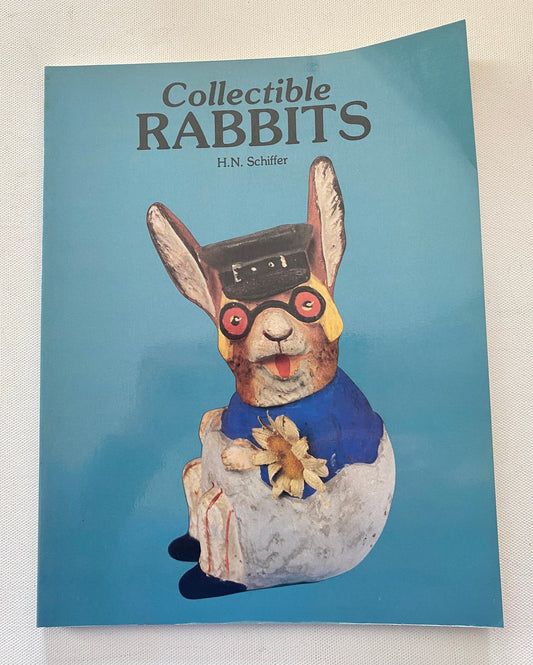 Collectible Rabbits Book, by H.N. Schiffer, Lover Antiques and Vintage