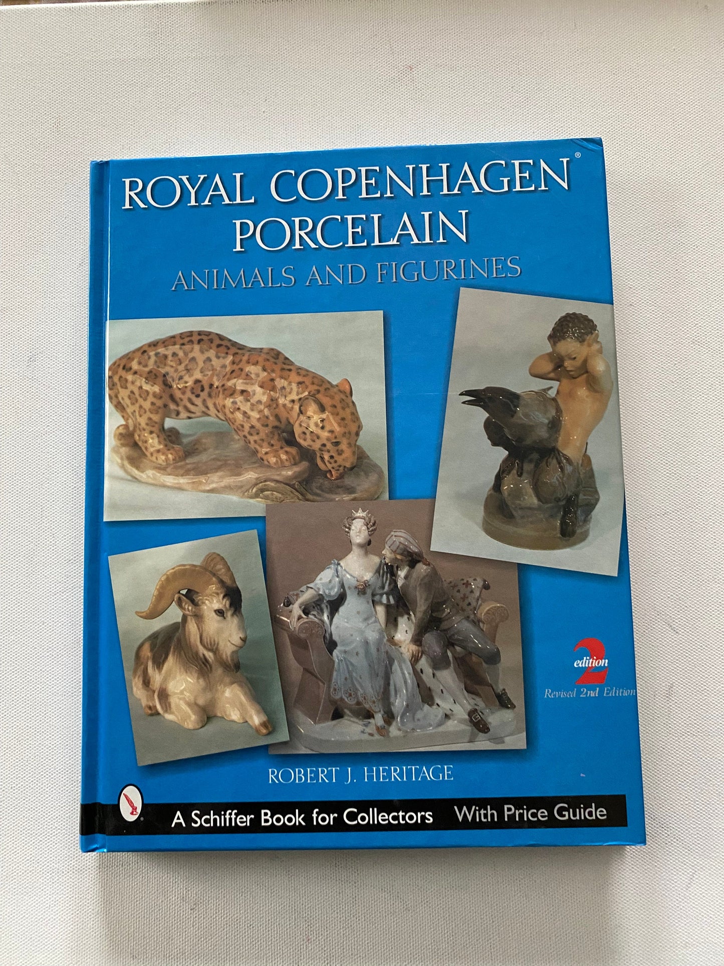 Royal Copenhagen Porcelain Animals and Figurines Book, by Robert J. Heritage, Lover Antiques and Vintage