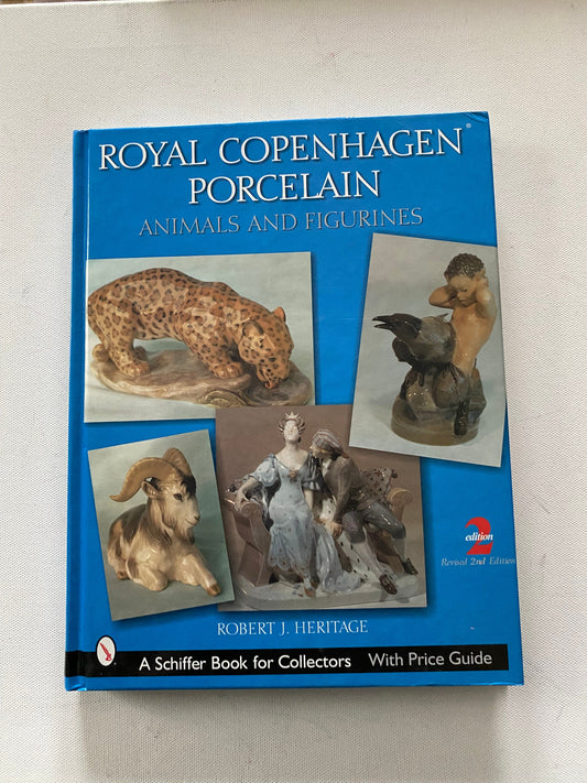 Royal Copenhagen Porcelain Animals and Figurines Book, by Robert J. Heritage, Lover Antiques and Vintage