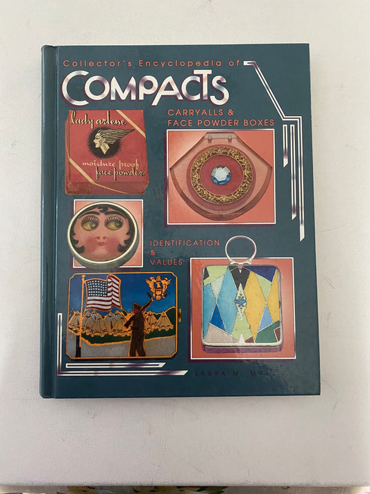 Collector’s Encyclopedia of Compacts, Carryalls & Face Powder Boxes Book, Identification and Values, Laura Mueller Kuhnert, Lover Antiques