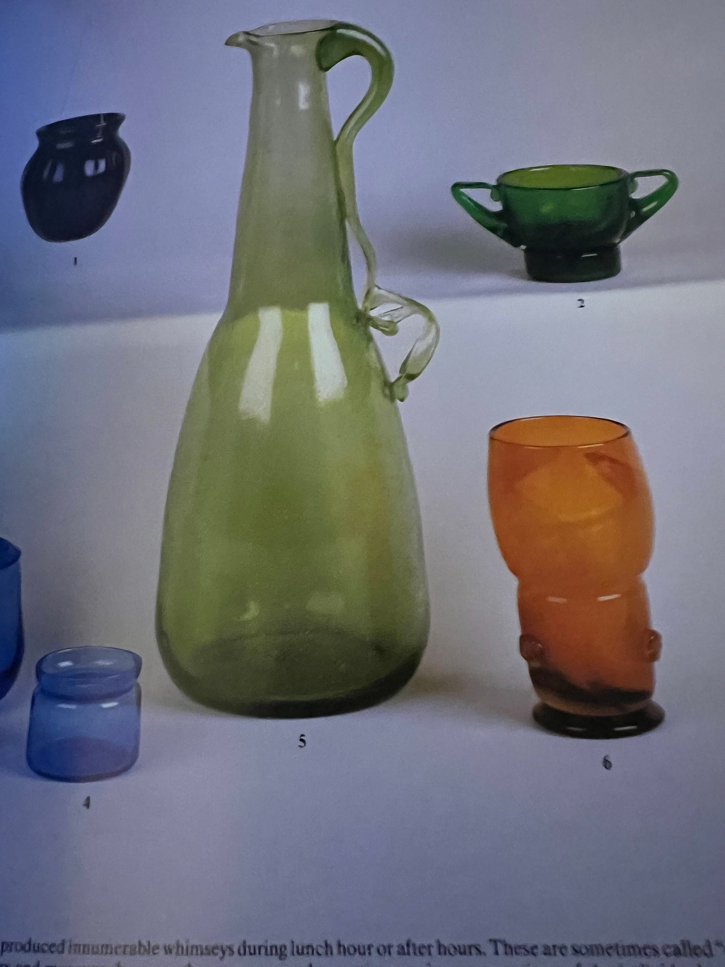 Vintage Blenko Glass 1930-1953 Book by Eason Eige and Rick Wilson Glass Art Guide Book Lover Antiques and Vintage