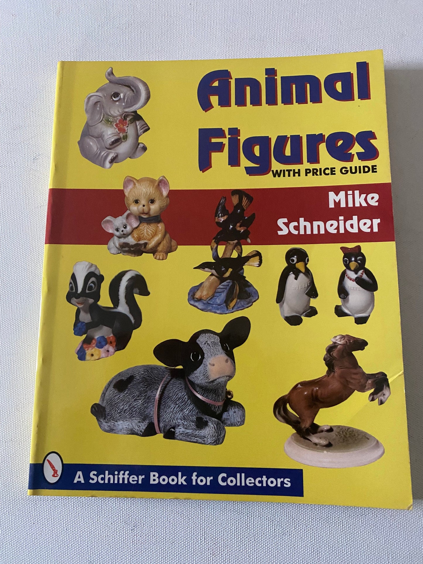 Animal Figures with Price Guide Book, by Mike Schneider, Lover Antiques and Vintage