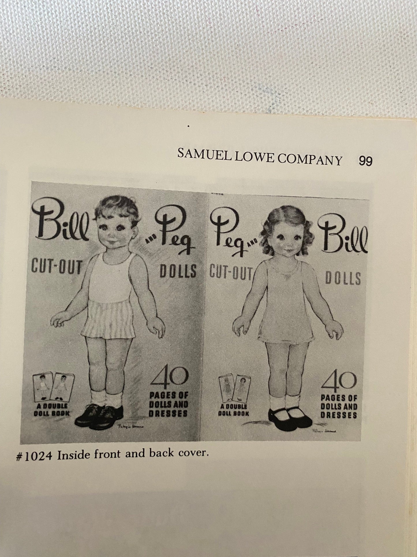 A Collector’s Guide to Paper Dolls Book, By Mary Young, Lover Antiques and Vintage