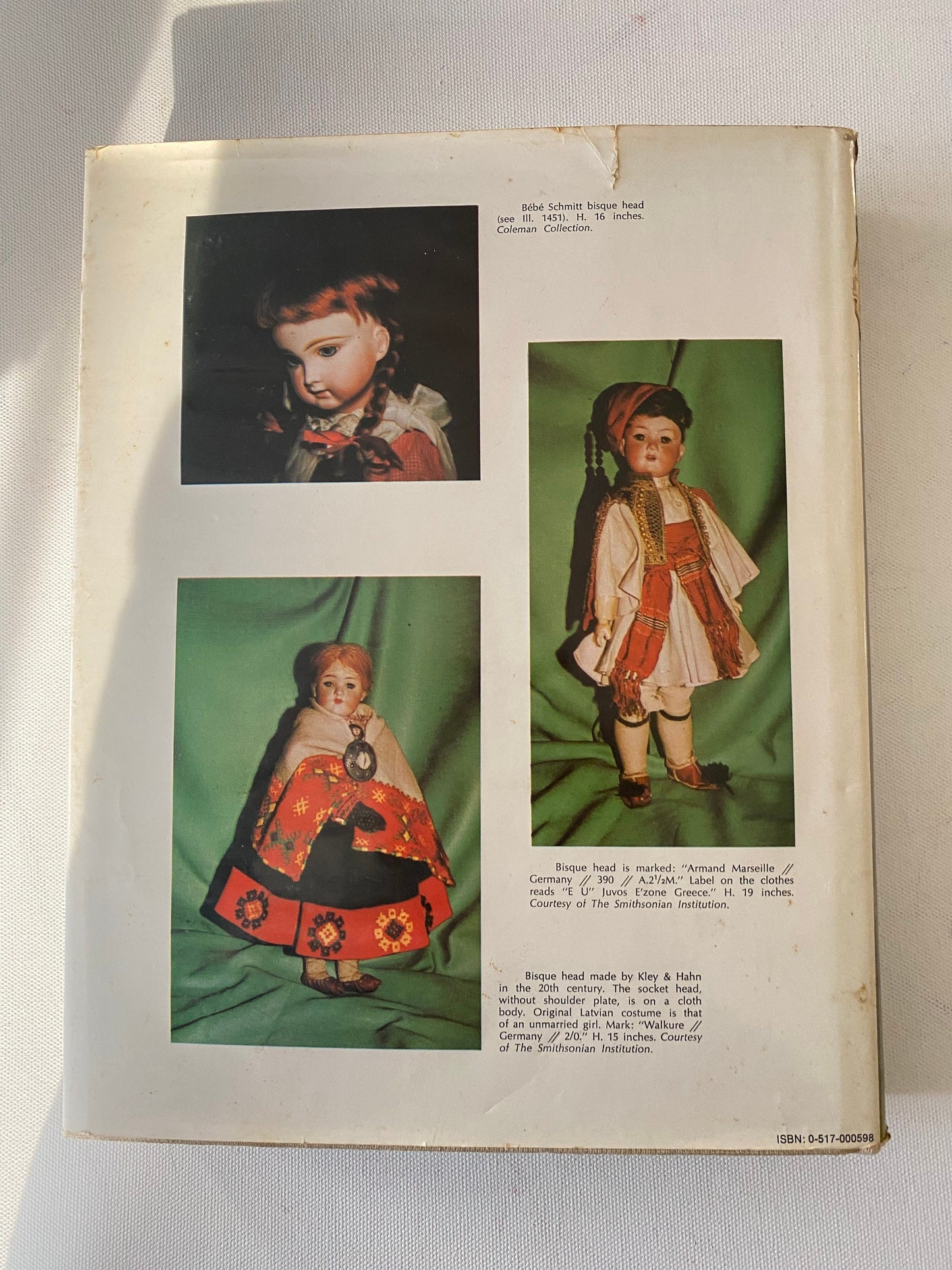 The Collector’s Encyclopedia of Dolls Book, The Most Complete Guide to Dolls, By Dorothy Coleman, Lover Antiques and Vintage
