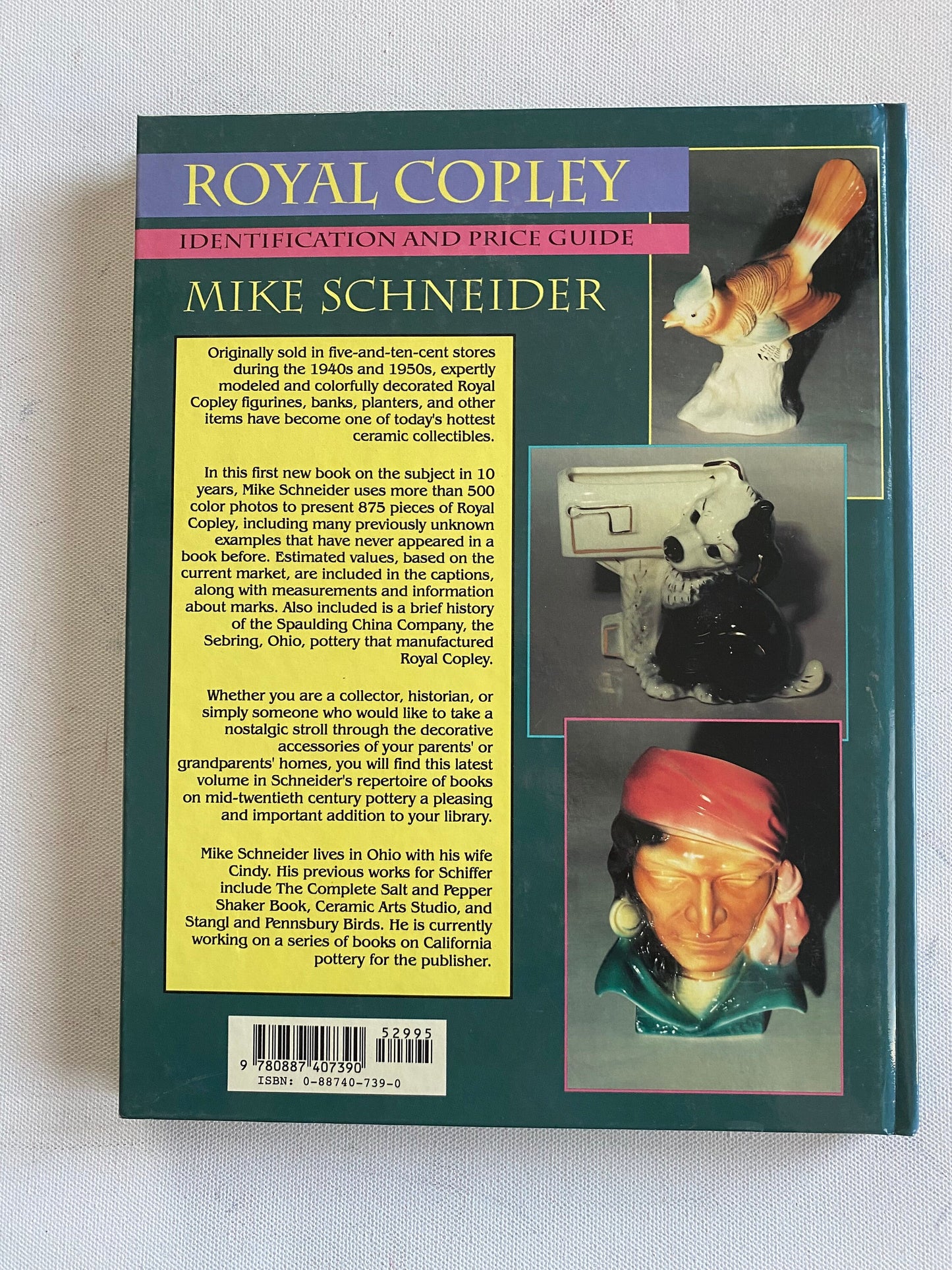 Royal Copley Identification and Price Guide Book, by Mike Schneider, Lover Antiques and Vintage