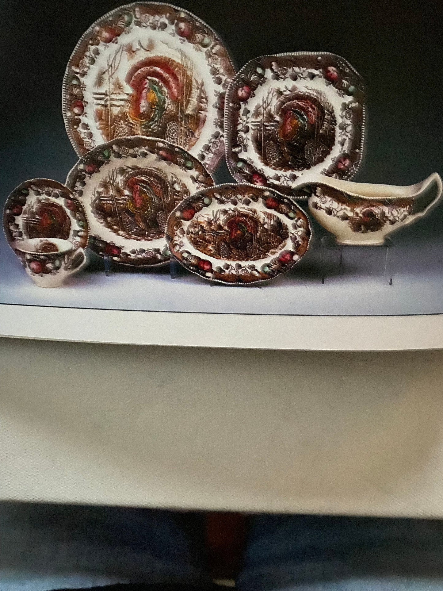Thanksgiving and Turkey Collectibles Then & Now Book, by John Wesley Thomas and Sandra Lynn Thomas, Lover Antiques and Vintage