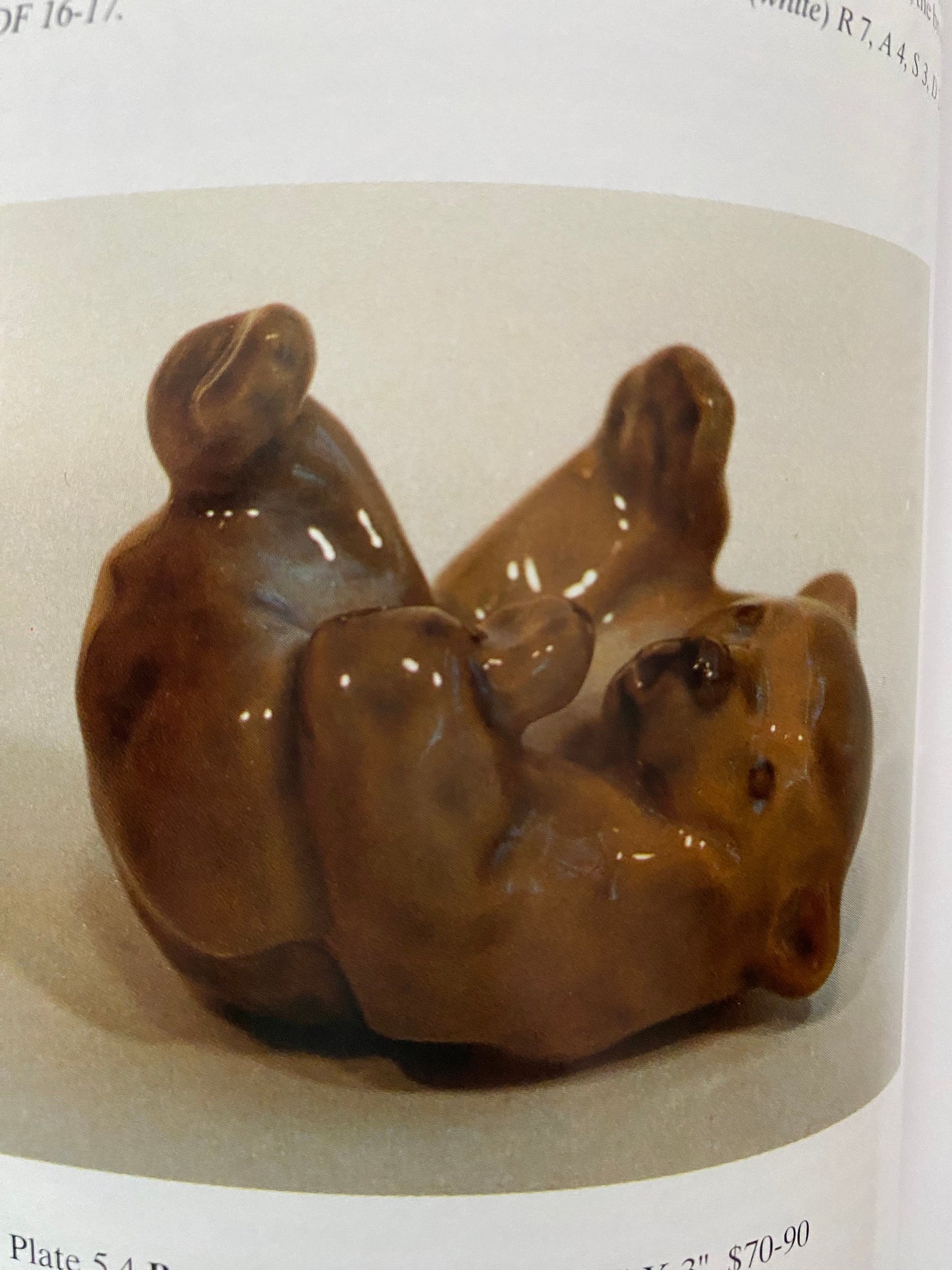 Royal Copenhagen Porcelain Animals and Figurines Book, by Robert J. Heritage, Lover Antiques and Vintage