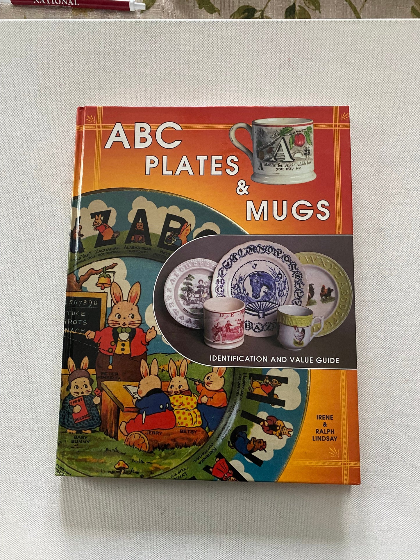 ABC Plates & Mugs Identification and Value Guide Book, by Irene and Ralph Lindsay, Lover Antiques and Vintage