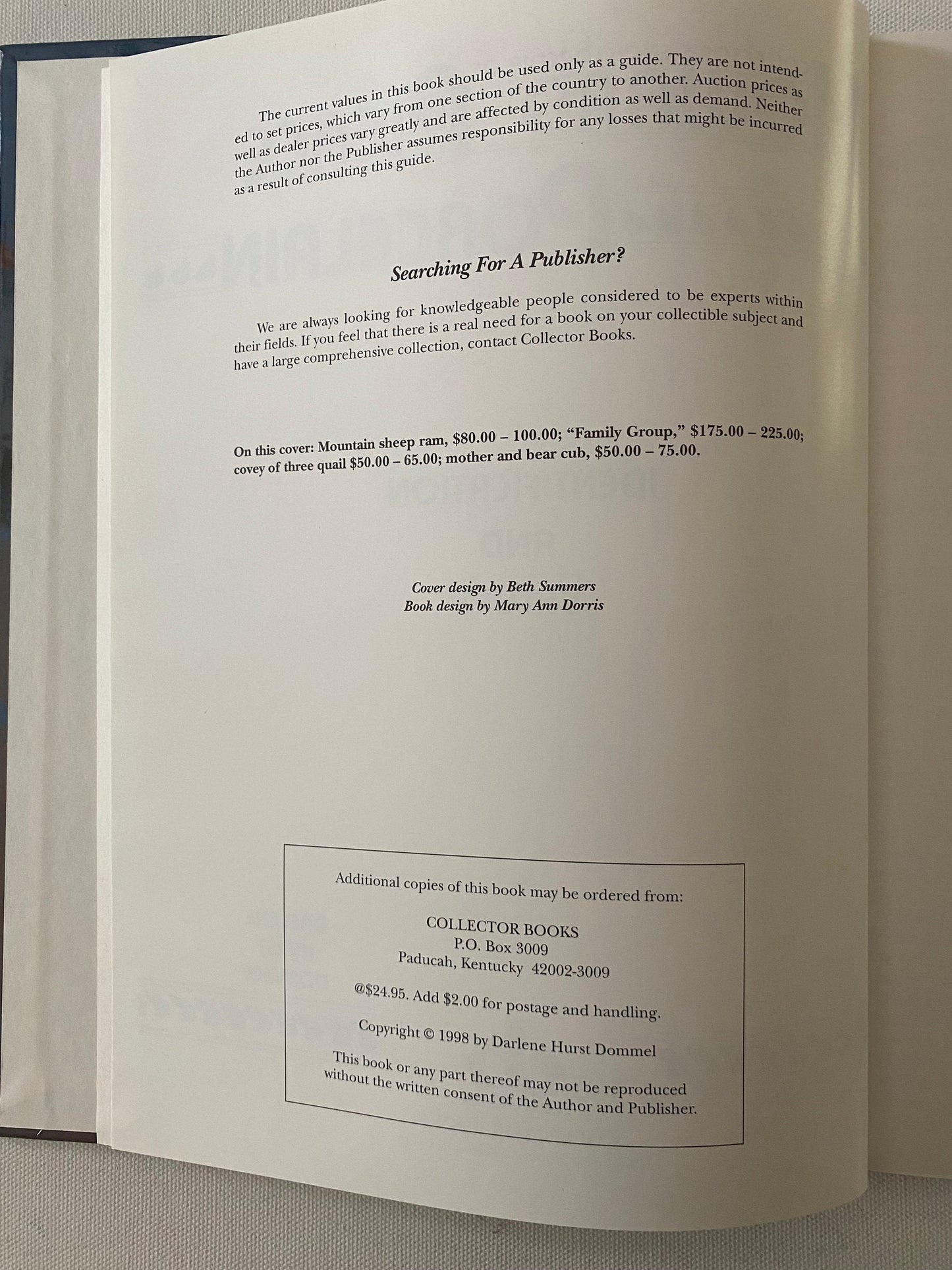 Collector’s Encyclopedia of Howard Pierce Porcelain Identification and Values Guide Book, by Darlene Hurst Dommel, Lover Antiques & Vintage