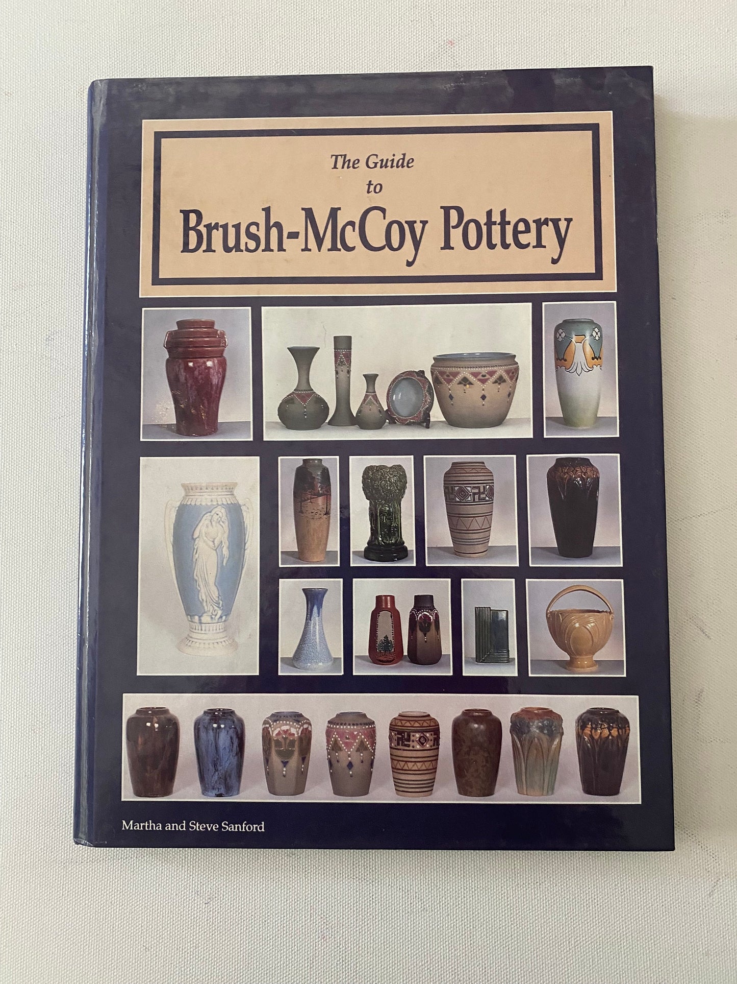 The Guide to Brush-McCoy Pottery Book, by Martha and Steve Sanford, Lover Antiques and Vintage