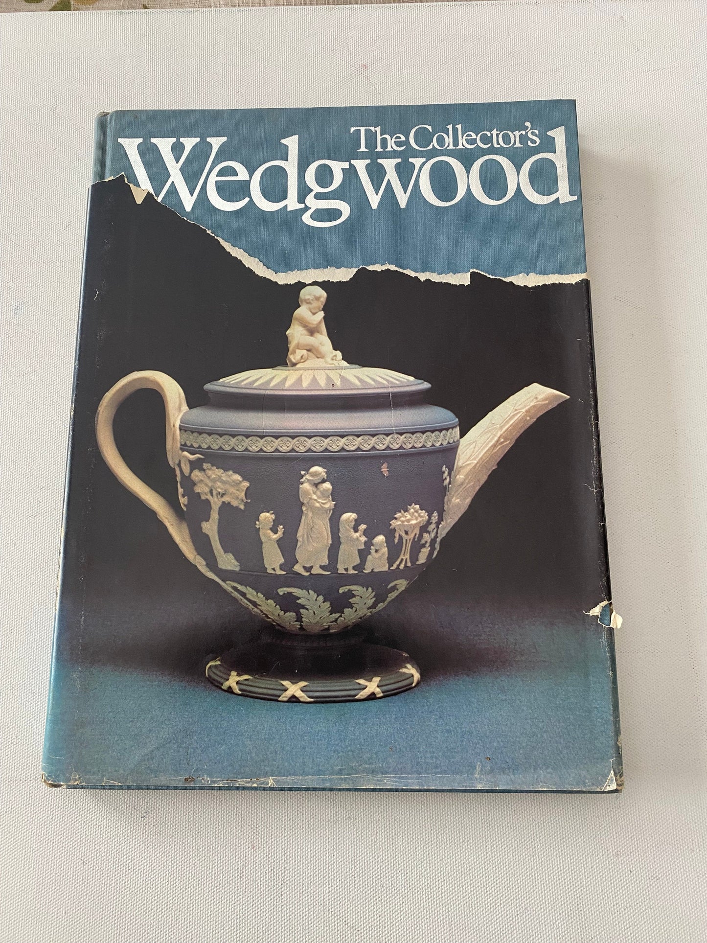 The Collector’s Wedgwood Guide Book by Robin Reilly Vintage Wedgwood Large Book Lover Antiques and Vintage