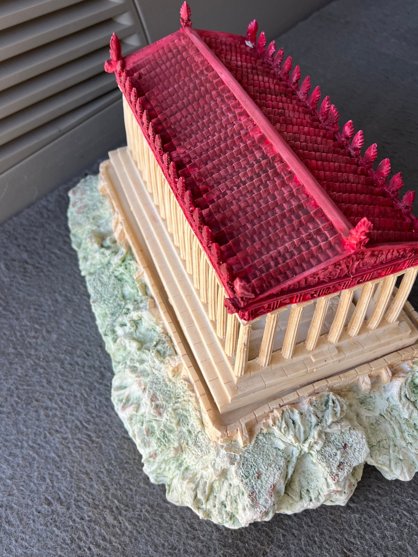 Vintage Parthenon Greek Building Sculpture, Greece Parthenon Statue, Lover Antiques and Vintage