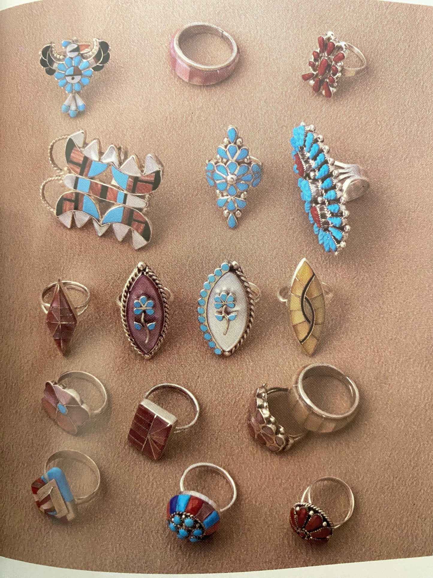 Zuni Jewelry Book, Revised and Expanded 3rd Edition with Price Guide, by Theda and Michael Bassman, Lover Antiques and Vintage
