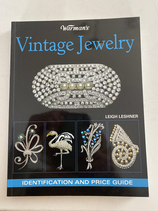 Warman’s Vintage Jewelry Identification and Price Guide Book, by Leigh Leshner, Lover Antiques and Vintage