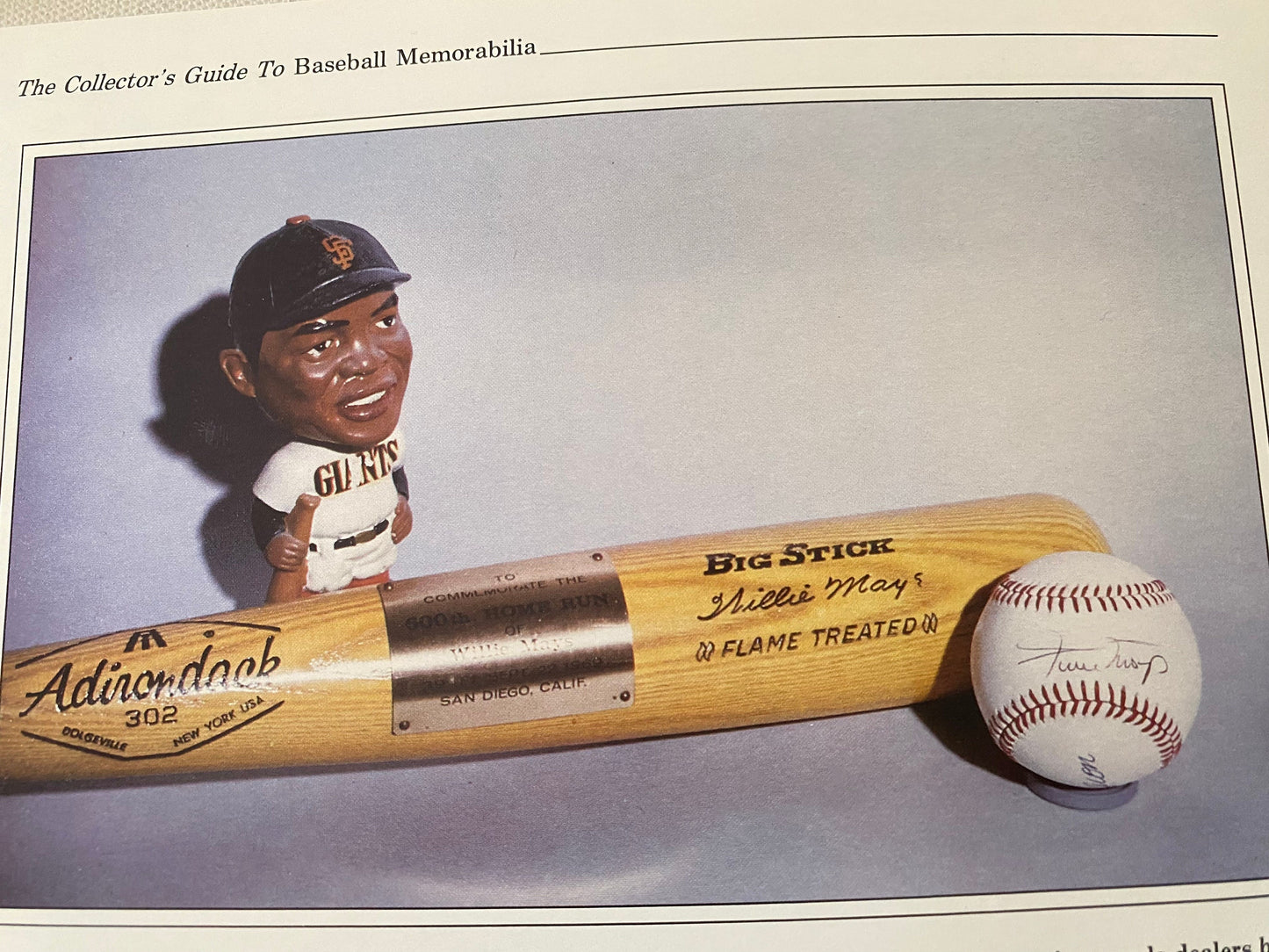 Collector’s Guide to Baseball Memorabilia Book, by Don Raycraft and Stew Salowitz, Lover Antiques and Vintage
