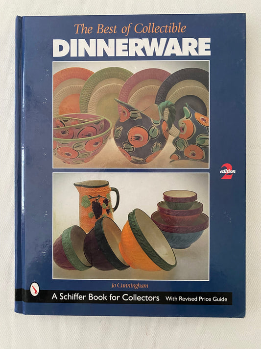 The Best of Collectible Dinnerware Book, by Jo Cunningham, Lover Antiques and Vintage