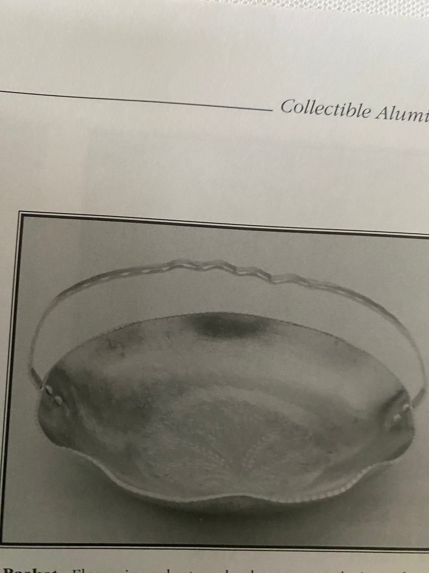 Collecting Aluminum An Identification Value Guide, Including Hammered, Wrought Forged & Cast, by Everett Grist, Lover Antiques and Vintage