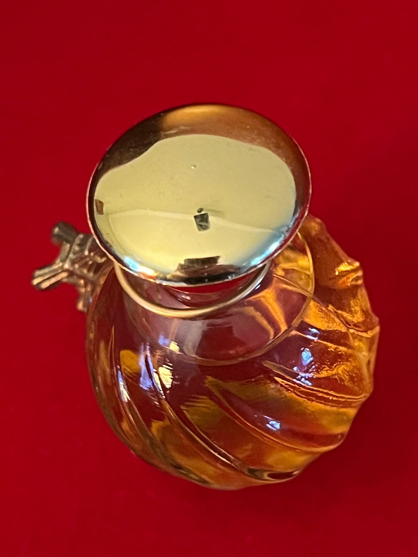 Vintage Habanita Molinard Eau de Toilette Miniature 1.1 Fluid Ounces, Lalique Bottle with Silver Cap, Lover Antiques and Vintage