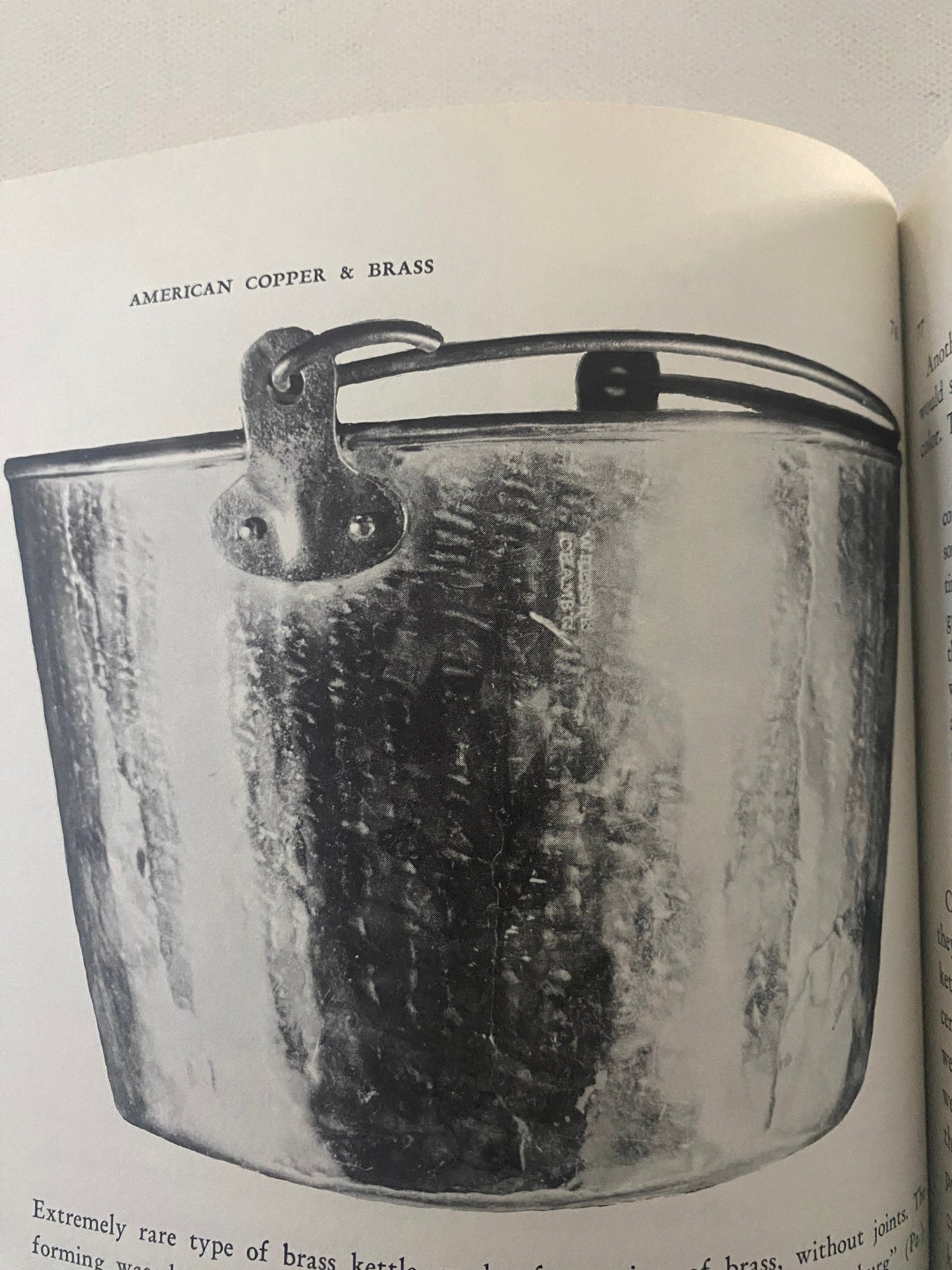 Antique Copper & Brass Book, by Henry J. Kauffman, Early American Ironware, Lover Antiques and Vintage