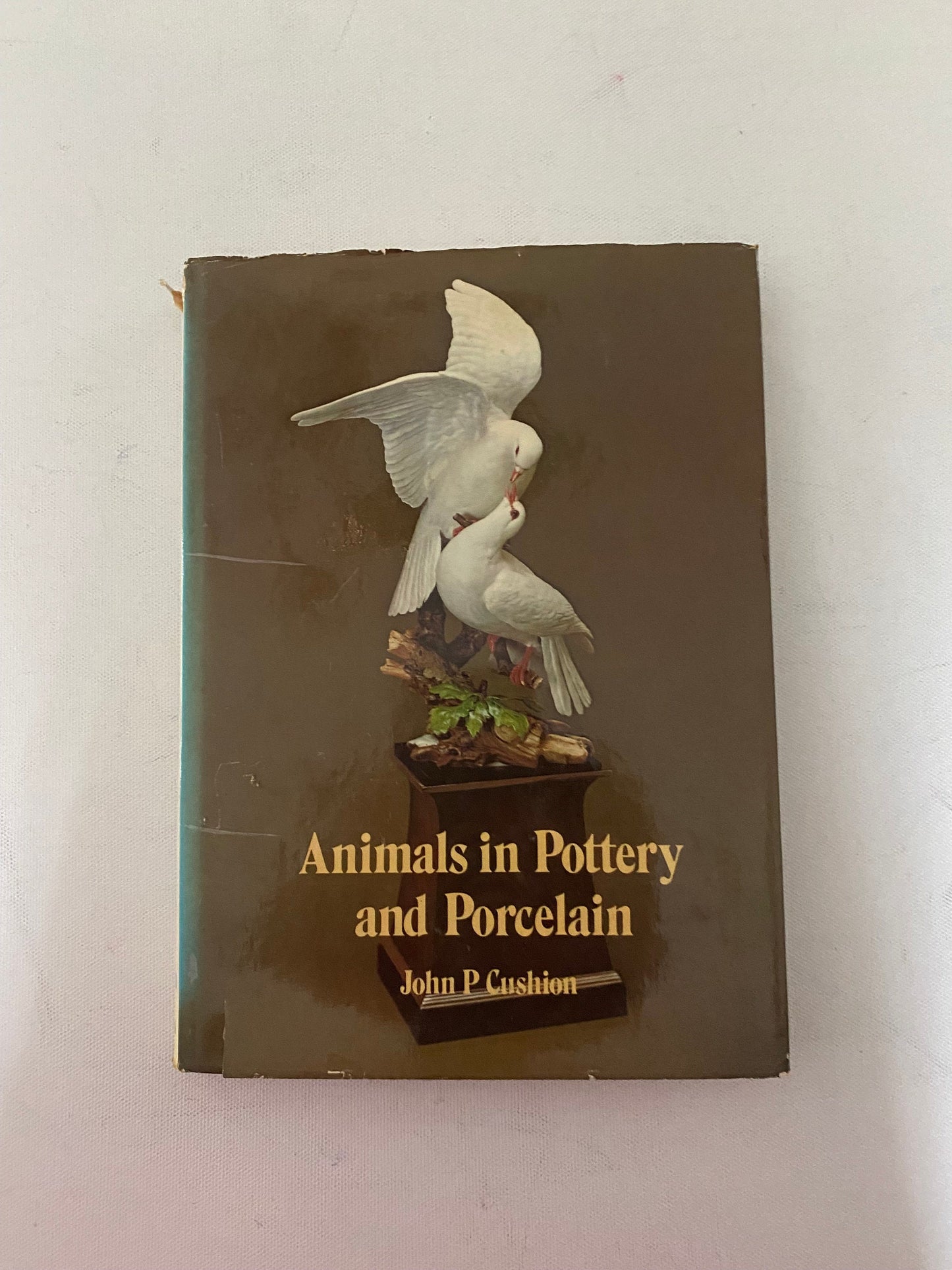 Animals in Pottery & Porcelain Book, by John P. Cushion, Lover Antiques and Vintage