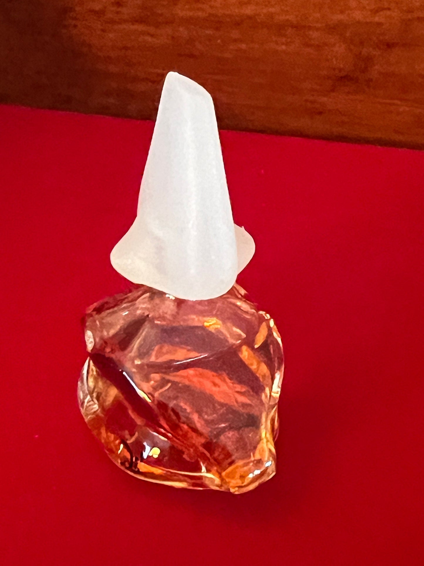 Vintage Habanita Molinard Eau de Toilette Miniature 1.1 Fluid Ounces, Lalique Bottle with Silver Cap, Lover Antiques and Vintage