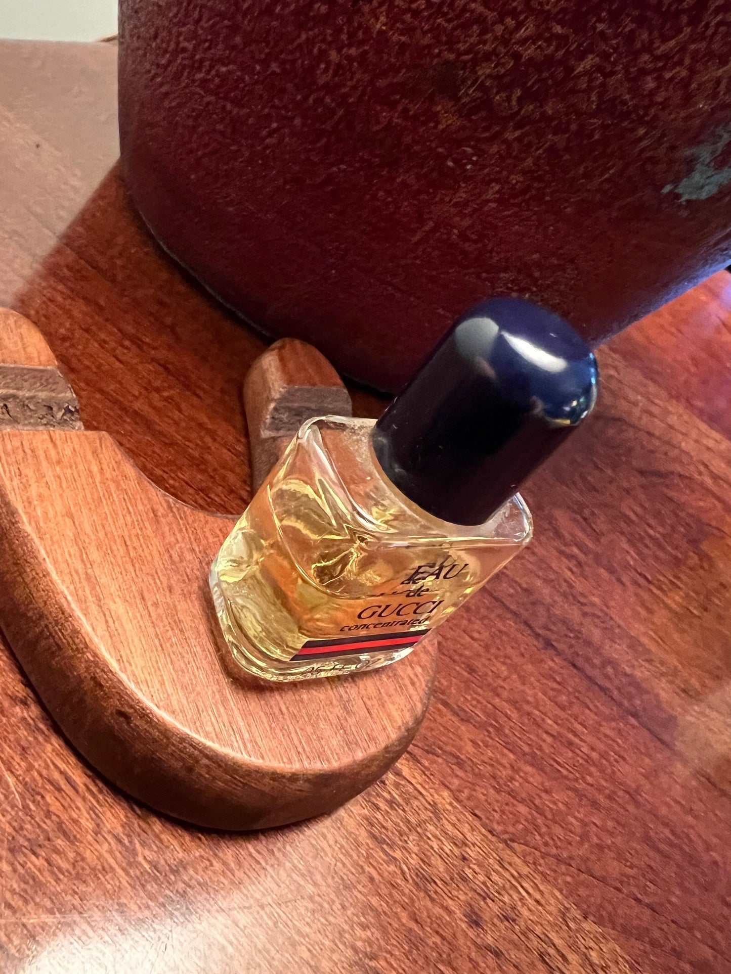 Vintage Eau De Gucci Concentrated Miniature Perfume, Mini Fragrances, Lover Antiques and Vintage