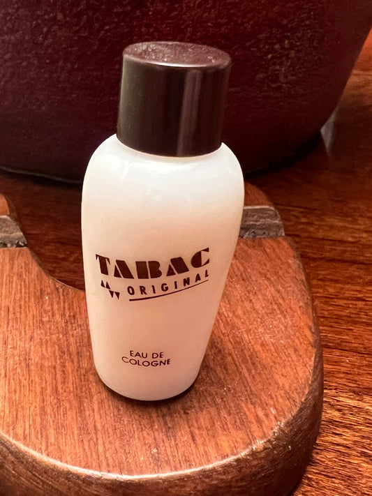 Vintage Maurer-Wirtz Tabac Original Eau de Cologne Miniature 4ml Splash, Lover Antiques and Vintage