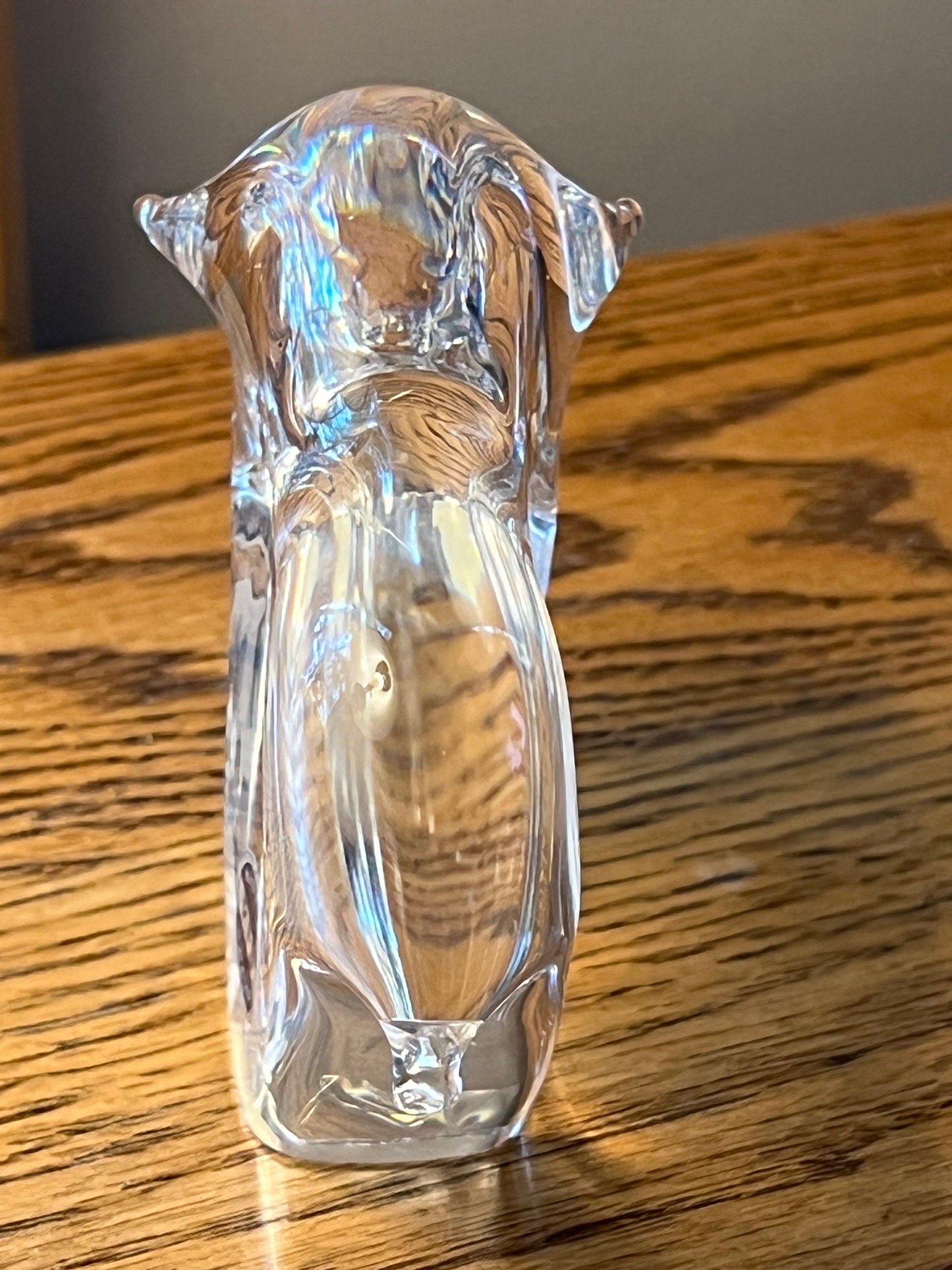 Vintage Glass Bull Paperweight by RFB Sweden Art Glass Lover Antiques and Vintage