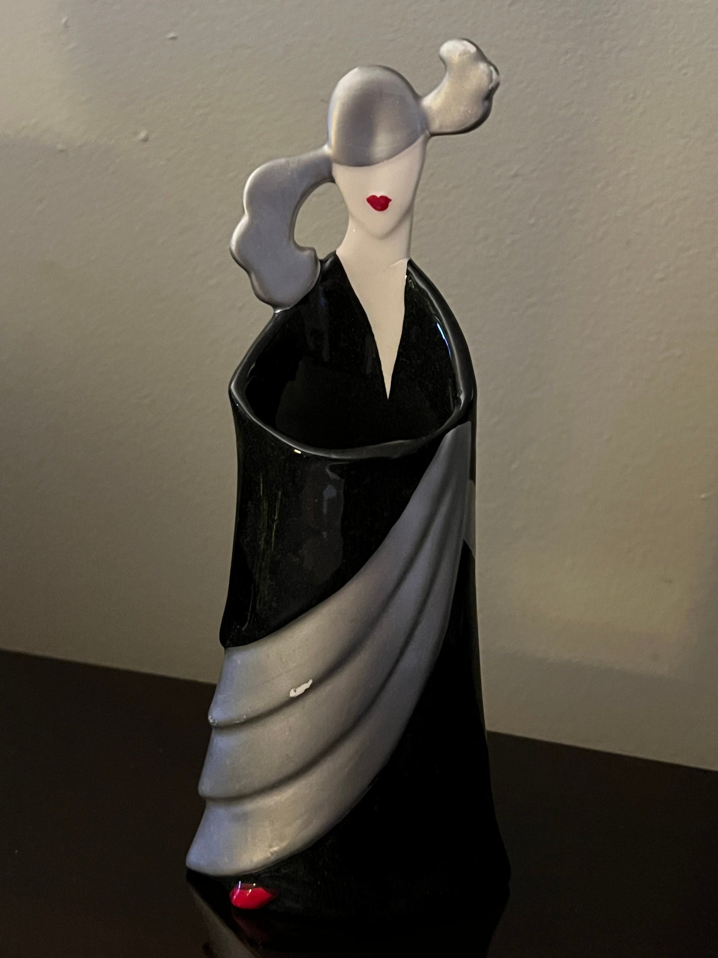 Vintage Fitz & Floyd Lady Statue Japan Lady Figurine Lover Antiques and Vintage